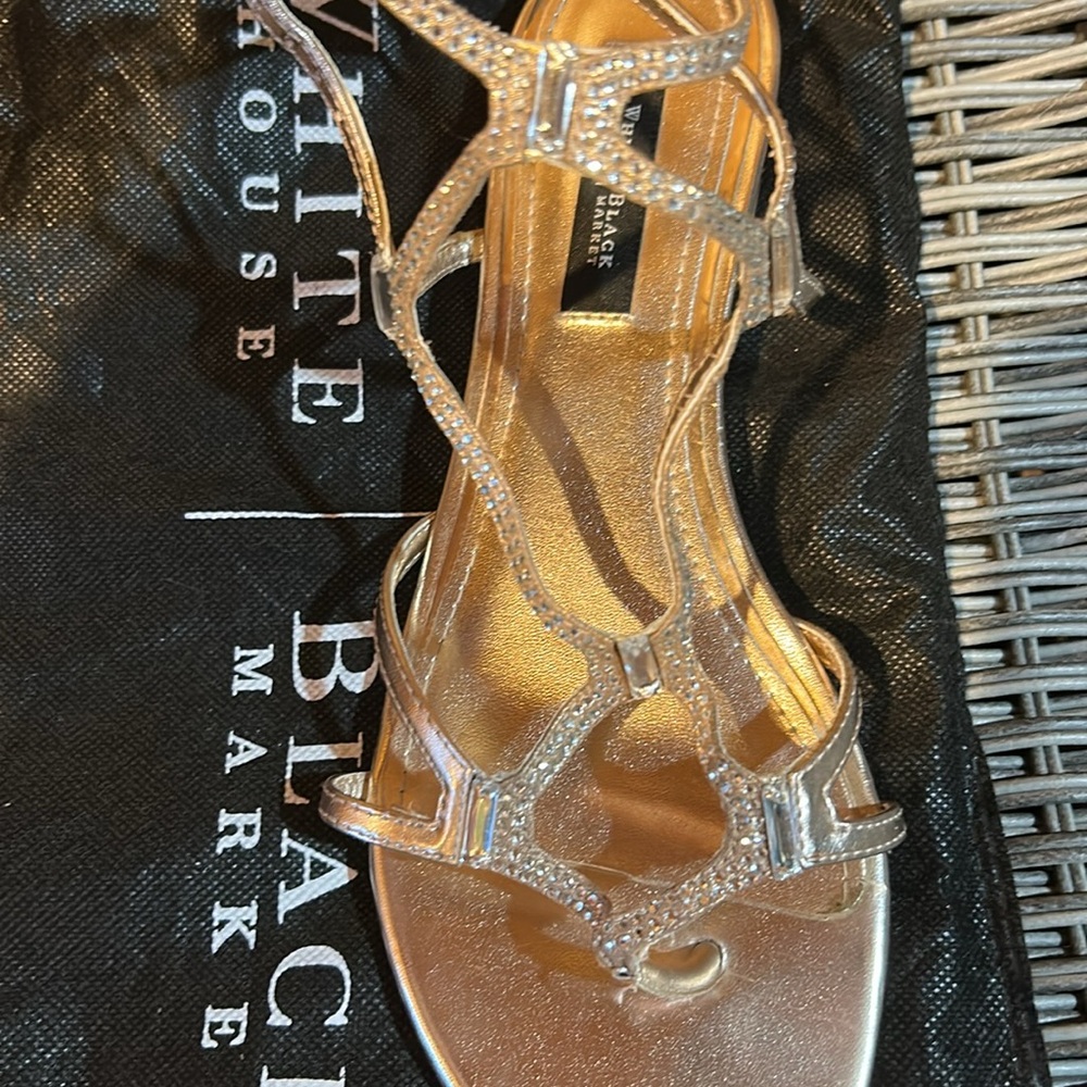 Beautiful rose gold sandals 
Only worn once